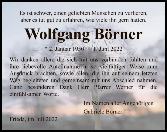 Todesanzeige von Gisela Haug von WRS