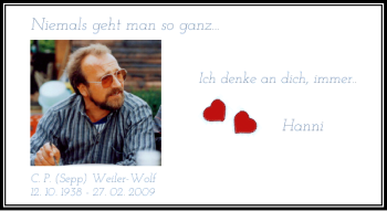 Todesanzeige von ganz. Hanni so von Rheinische Post