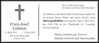 Todesanzeige von Wer von der Liebe singt der kann vom Kreuz nicht schweigen. In dankbarer und liebevoller Erinnerung denken wir an meinen lieben Mann und guten Bruder beim von Rheinische Post