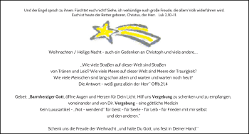Todesanzeige von Christoph  von Rheinische Post