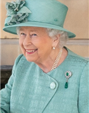 Portraitfoto von Queen Elizabeth Alexandra Mary Windsor