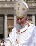 Portraitfoto von Benedikt XVI. 