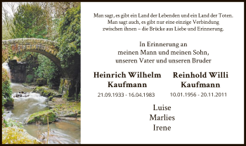 Todesanzeige von In Erinnerung an von HNA
