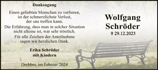 Todesanzeige von Einen geliebten Menschen zu verlieren, ist der schmerzlichste Verlust, der uns treffen kann  von SYK