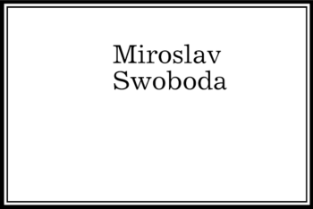 Todesanzeige von Miroslav Swoboda von OFFENBACH-POST/HANAU-POST