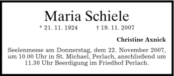 Todesanzeige von Gustav Knapek von DORFENER NACHRICHTEN