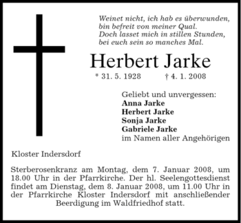 Todesanzeige von Stefan und Elisabeth Gyüge von HOLZKIRCHENER MERKUR