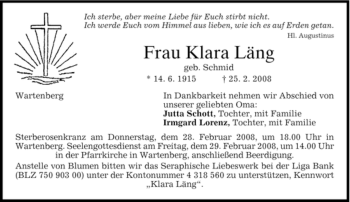 Todesanzeige von Franz Braun von MERKUR & TZ