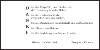 Todesanzeige von Eddy Resch von MERKUR & TZ