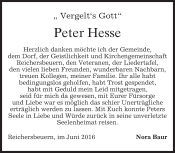 Todesanzeige von Kurt Diercks von merkurtz