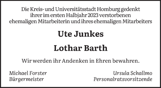 Todesanzeige von Im Gedenken 2023 von saarbruecker_zeitung