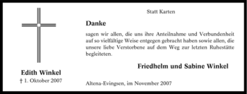 Todesanzeige von Manfred Werner Brockhaus von WESTFÄLISCHER ANZEIGER