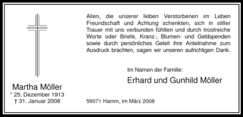 Todesanzeige von Bernd und Elisabeth Ellebracht von WESTFÄLISCHER ANZEIGER