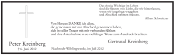 Todesanzeige von Hans-Hugo Wolff von WESTFÄLISCHER ANZEIGER