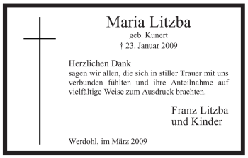 Todesanzeige von Britta Kampmann von WESTFÄLISCHER ANZEIGER