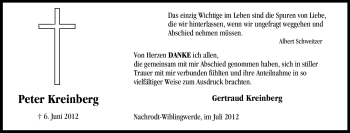 Todesanzeige von Hans-Hugo Wolff von WESTFÄLISCHER ANZEIGER