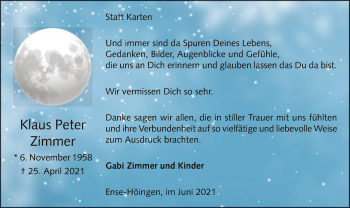 Todesanzeige von Anna Jagdziewski von WA