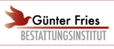 Logo Bestattungsinstitut Günter Fries e. K. 