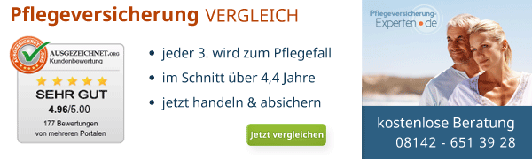 Pflegezusatzversicherung-Vergleich